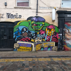 Mural in East London
